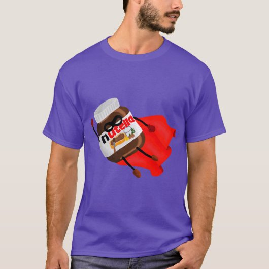 Super Nutella retro Tシャツ (正面)
