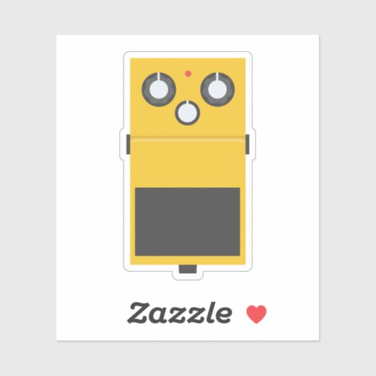 Super Overdrive Effect Pedal シール (シート)