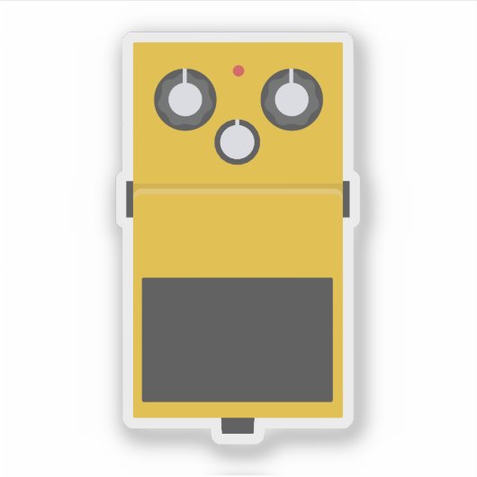 Super Overdrive Effect Pedal シール (正面)