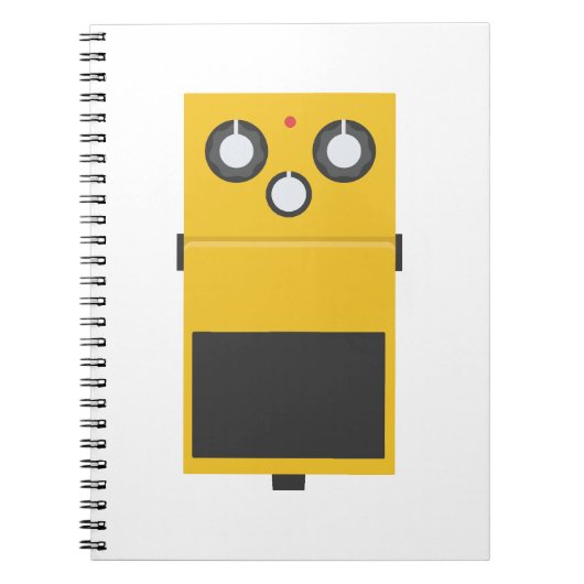 Super Overdrive Effect Pedal ノートブック (正面)