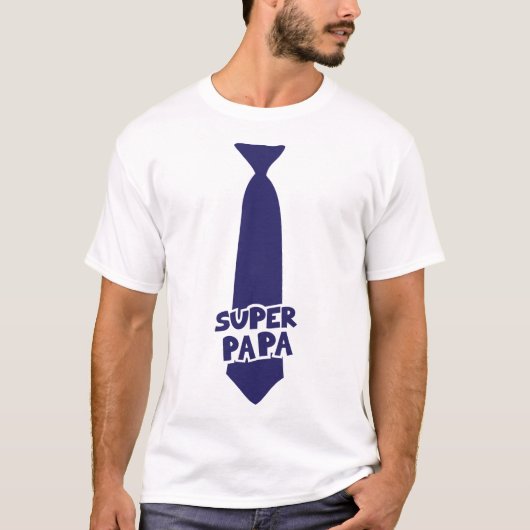 super papa cravate 802 tシャツ (正面)