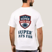 Super Pats Fan T-Shirt Tシャツ (裏面)