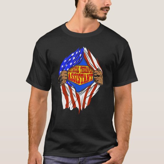 Super Physical Therapist Assistant Hero Job Tシャツ (正面)