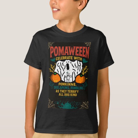 Super Pom Pomaween T Shirt Tシャツ (正面)