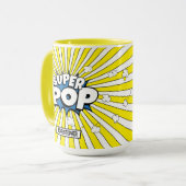 SUPER POP! | ポップでキュートでお茶目なユーモアあふれるデザイン マグカップ (正面左)