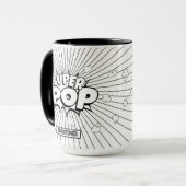 SUPER POP! Fun D.I.Y. for Kids Personalized Dad マグカップ (正面左)