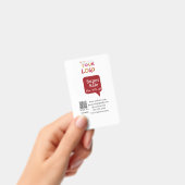 super sale business discount scan QR code details  バッジ (手持ち)