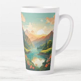 Super Sayan カフェラテマグ