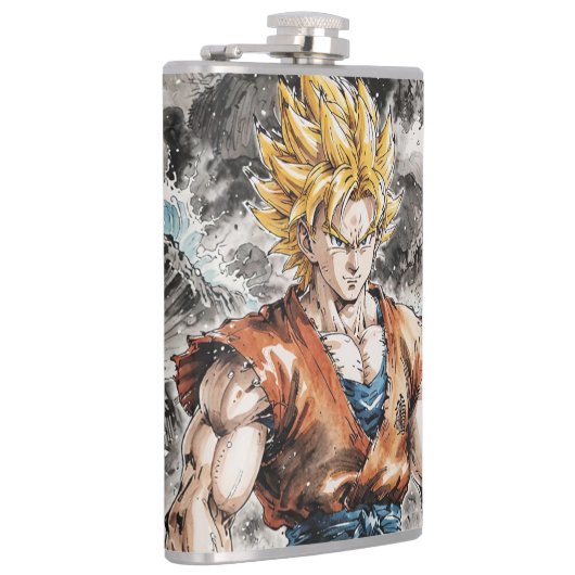 Super Sayan フラスク (右)