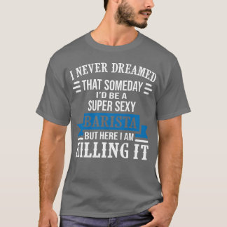 Super Sey Barista friend Tシャツ