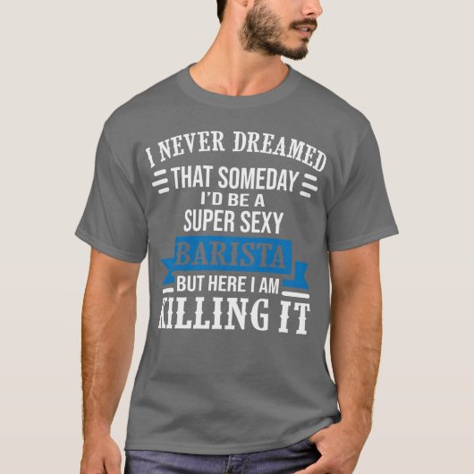Super Sey Barista friend Tシャツ (正面)
