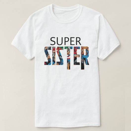 Super sister tシャツ (デザイン正面)
