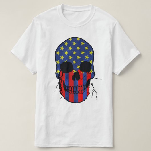 Super Skull Warrior  Tシャツ (デザイン正面)