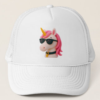 super soft unicorn-style plush style キャップ