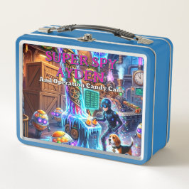 Super Spy Ayden | Custom Print | Lunch Box メタルランチボックス