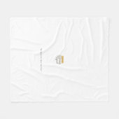 Super Step Dad the Legend Blanket – Cozy Gift フリースブランケット (正面(横))