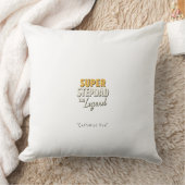 Super Step Dad the Legend Pillow – Heartfelt Gift クッション (ブランケット)