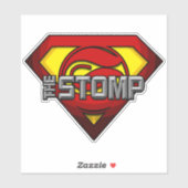 Super STOMP Custom-Cut Vinyl Sticker シール (シート)