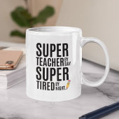 Super Teacher By Day Funny Teacher コーヒーマグカップ