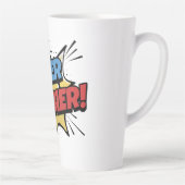 Super Teacher Comic Style カフェラテマグ (右)