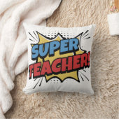 Super Teacher Comic Style クッション (ブランケット)