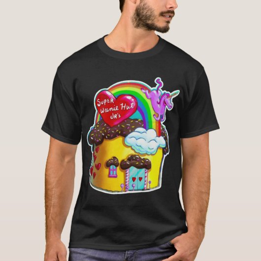 Super Weenie Hut Jr funny Tシャツ (正面)