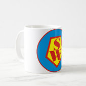 Super Woman コーヒーマグカップ (正面左)