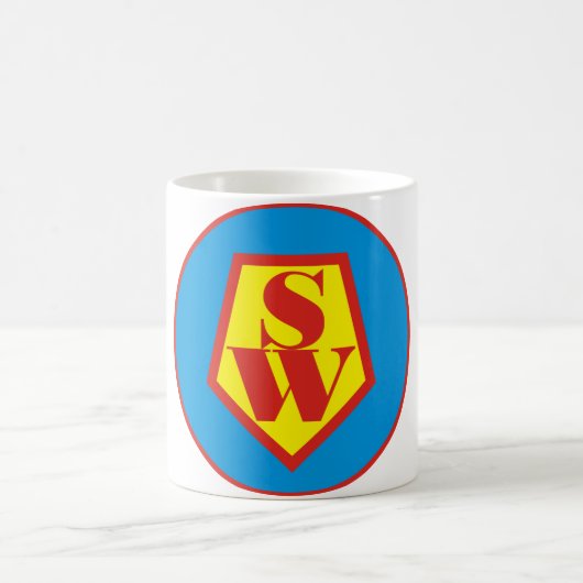 Super Woman コーヒーマグカップ (中央)