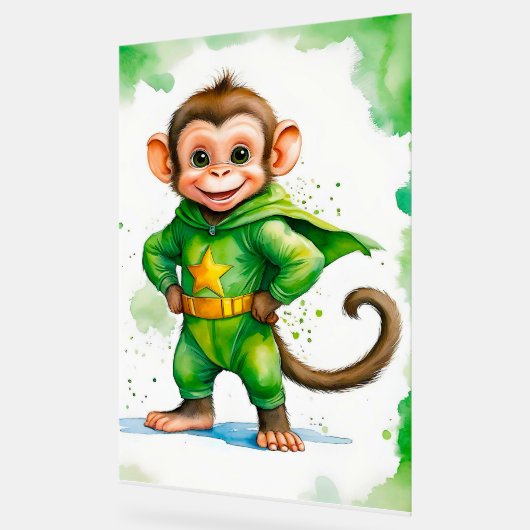 Superaffe アクリルサイン (傾斜)