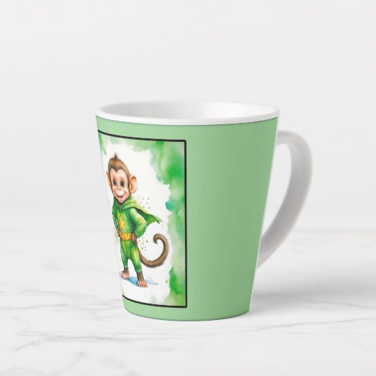 Superaffe, カフェラテマグ (右アングル)