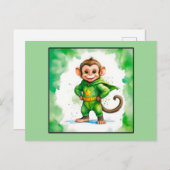 Superaffe シーズンポストカード (正面/裏面)