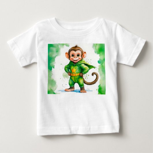 Superaffe, ベビーTシャツ (正面)