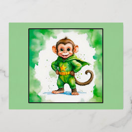 Superaffe, 箔シーズンポストカード