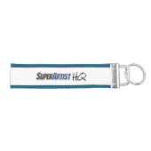 SuperArtist HQのGrosgrain Keychain リストバンドキーホルダー (鍵右)