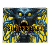 Superbeast AI Art カレンダー (カバー)