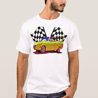 Superbirdおよび十字の旗 Tシャツ