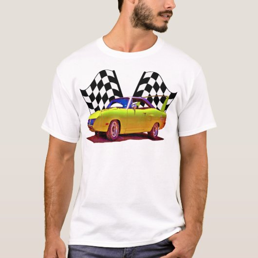 Superbirdおよび十字の旗 Tシャツ (正面)