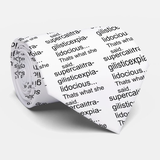supercalifragilisticexpialidocious ネクタイ (ロール)
