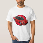 Supercar 日本の NSX Tシャツ (正面)