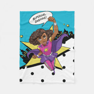 Supercocoのパーソナライズな毛布 フリースブランケット