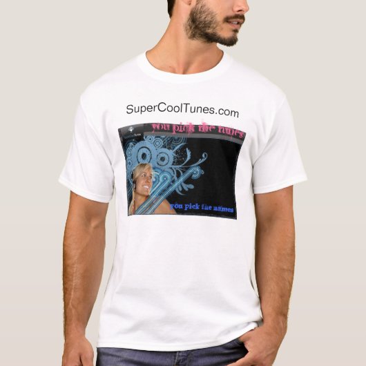 SuperCoolTunes Tシャツ (正面)