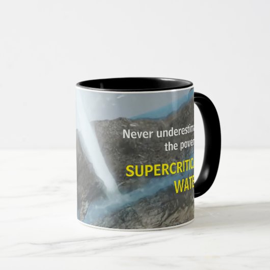 Supercritical Water mug マグカップ (正面右)