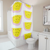 superCUTEスイカのシャワー・カーテン シャワーカーテン (インサイチュ)