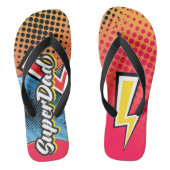 SuperDADの父の日のギフトのビーチのサンダルの双安定回路 ビーチサンダル (フットベッド)