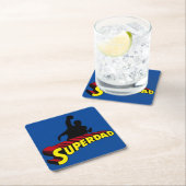 Superdad スクエアペーパーコースター (インサイチュ)