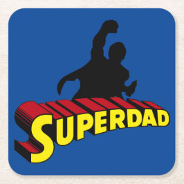 Superdad スクエアペーパーコースター