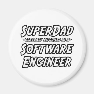 SuperDad...ソフトウェアエンジニア マグネット