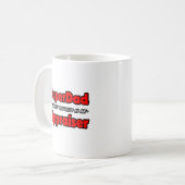 SuperDad...評価担当者 コーヒーマグカップ (正面左)