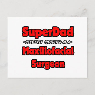 SuperDad...Maxilloface外科医 ポストカード
