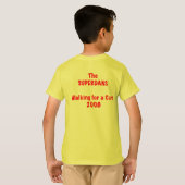 SUPERDANSの子供 Tシャツ (裏面フル)
